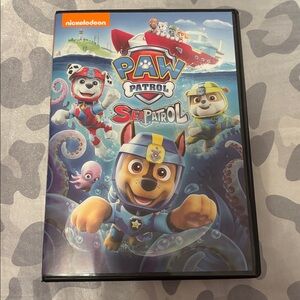 Nickelodeon PAW Patrol Sea Patrol DVD *CD’s NOT included*